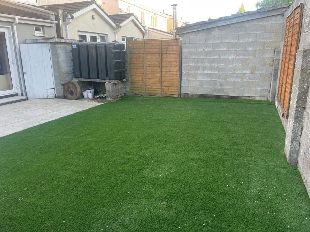 Porcelain Patio Installation in Swords, Dublin