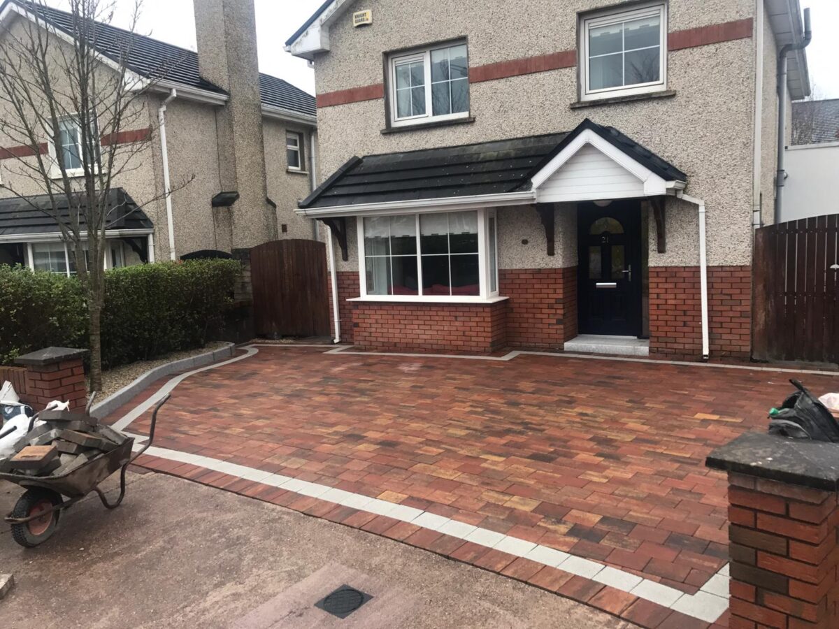 New Driveway Done With Paving Dublin