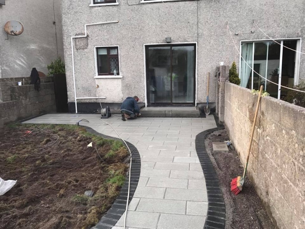 New Patio Laid in Dublin