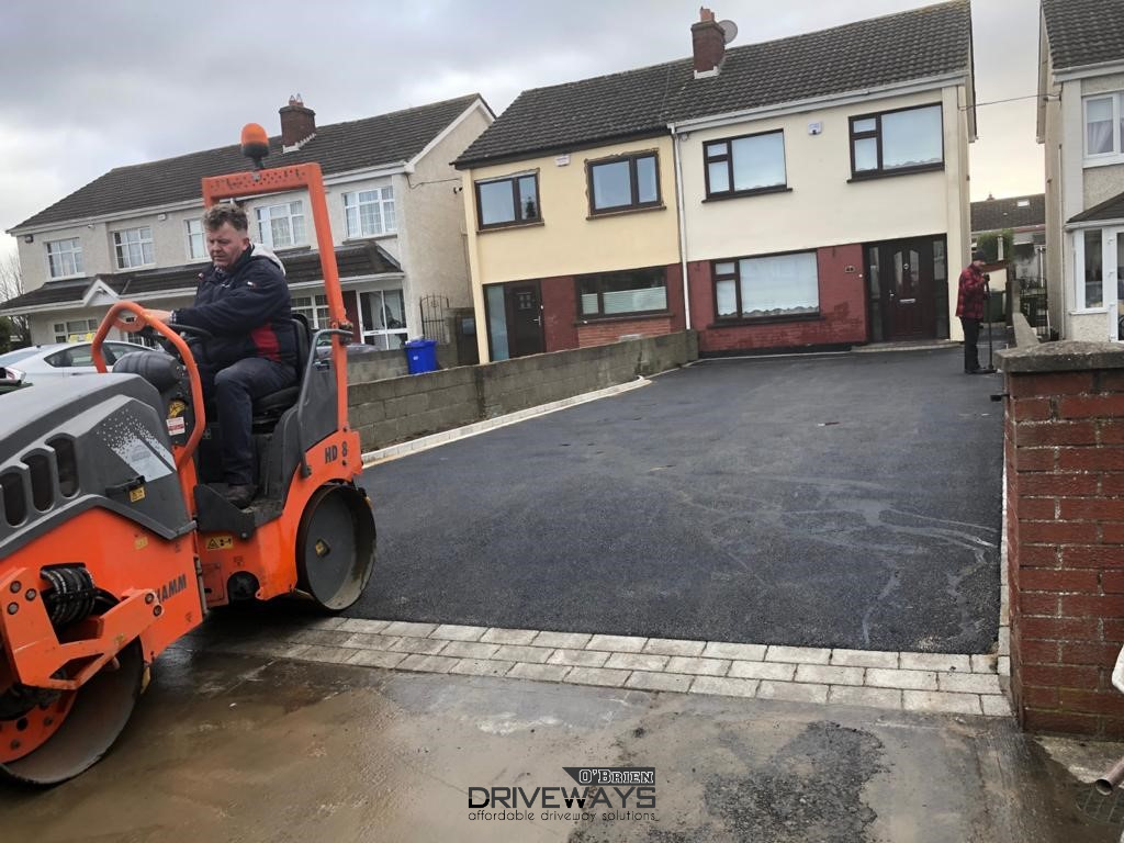 New Driveway Installation in Whitehall, Dublin