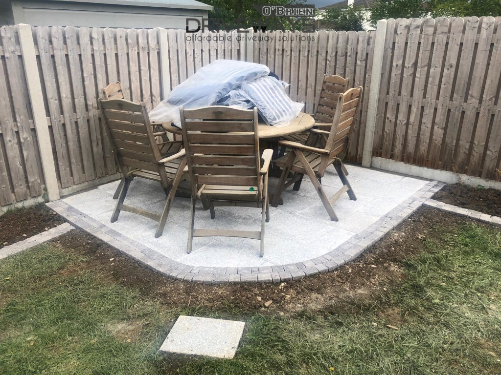 New Patio Installation in Dundrum, Dublin